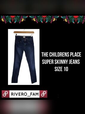 THE CHILDRENS PLACE | SUPER SKINNY JEANS | SIZE 10